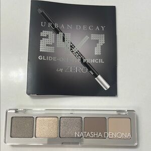 NEW Natasha Denona Hot Taupic Eyeshadow Palette & Urban Decay Eyeliner